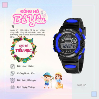 Đồng Hồ Trẻ Em Chính Hãng F118 | Điện Tử, Đèn Led, Chống Nước 30M | Bền Bỉ, Tiết Kiệm | Cho Bé Trai