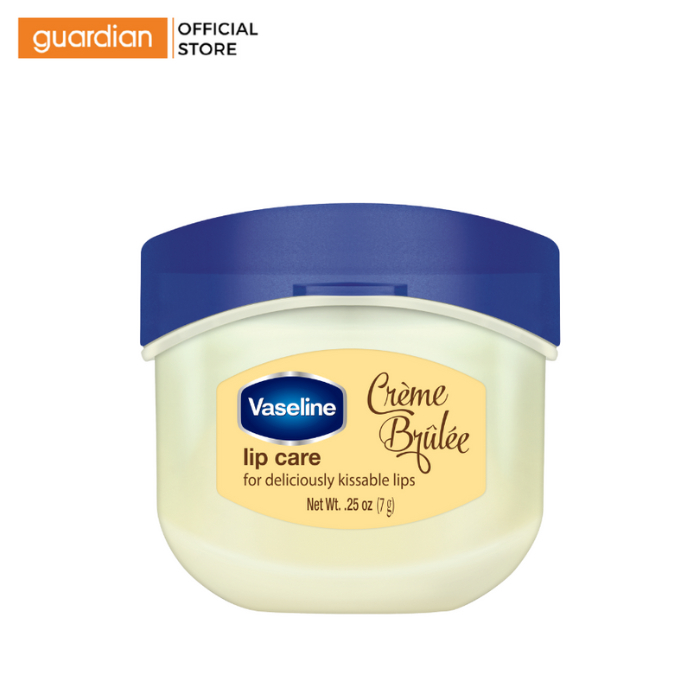 Sáp Dưỡng Môi Vaseline Creme Brulee Hương Vani Ngọt Ngào 7Gr