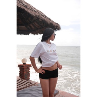 Quần short ngắn ôm dành cho nữ BASIC YOYO BIKER
