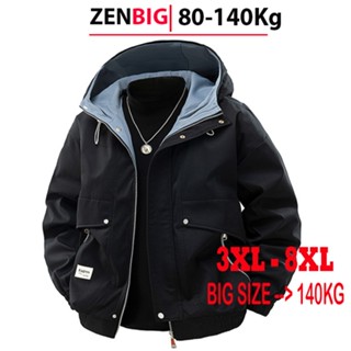 Áo khoác nam Zenbig bigsize áo khoác gió dành cho người mập từ 80kg -140kg
