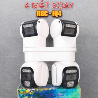  Camera ip wifi ICAM365 IQ4 mắt xem 4 góc cùng lúc - 4 ống kính xem ngoài trời sắc nét Dùng app ICAM365 Bảo hành 1 năm 