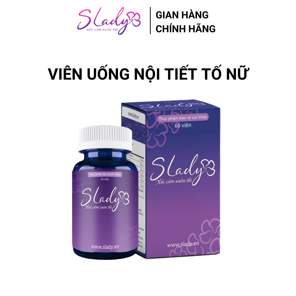 Viên Uống Slady Giảm Khô Hạn Cải Thiện Nội Tiết Sinh Lý Mất Ngủ Nám Tàn Nhang Chính Hãng Mabio