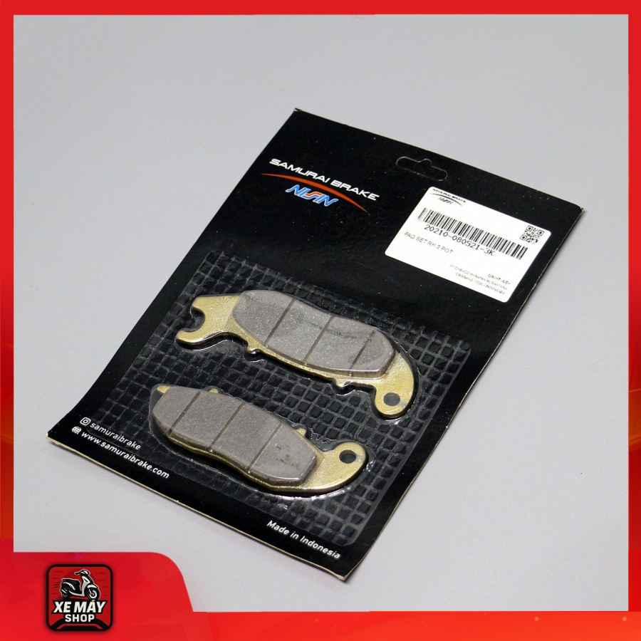 BỐ THẮNG CHO HEO NISSIN SAMURAI 2PIS/4PIS -BRT-Hàng chính hãng