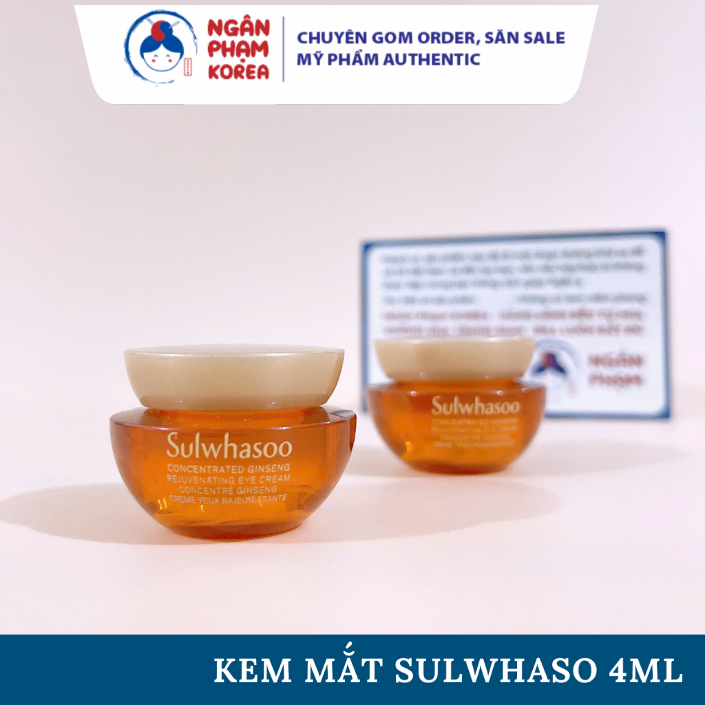 Kem Mắt Nhân Sâm Sul Ngừa Lão Hóa 4ml