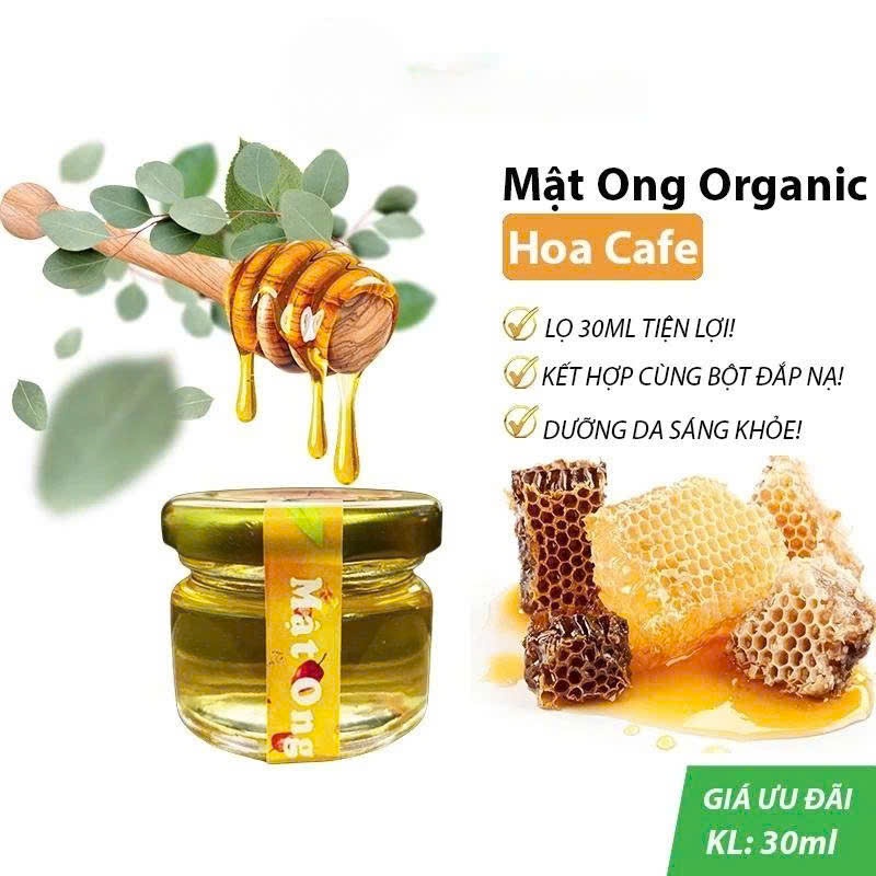 Mật Ong Hoa Cafe Dưỡng Da, Pha Mask