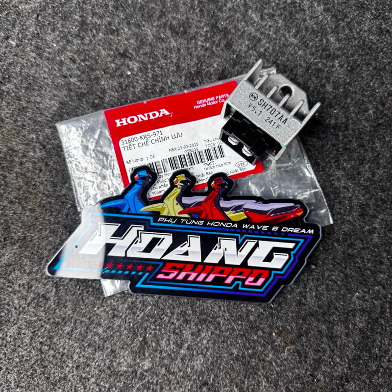 Sạc alpha gắn wave dream chính hãng