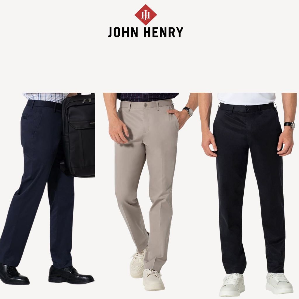 JOHN HENRY - KP25FH20C - Quần Kaki Nam Form Vừa - Regular