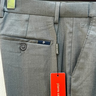 Quần Âu Nam Xám Ống Côn Co Giãn, Quần Tây Nam Cao Cấp Hàng Xuất Dư Sang Thị Trường Hàn Quốc Màu Xám