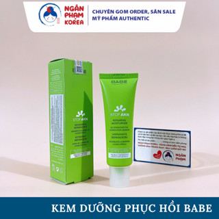 Kem Dưỡng Ẩm Phục Hồi Cho Da Mụn BABE Stop AKN Repairing Moisturiser