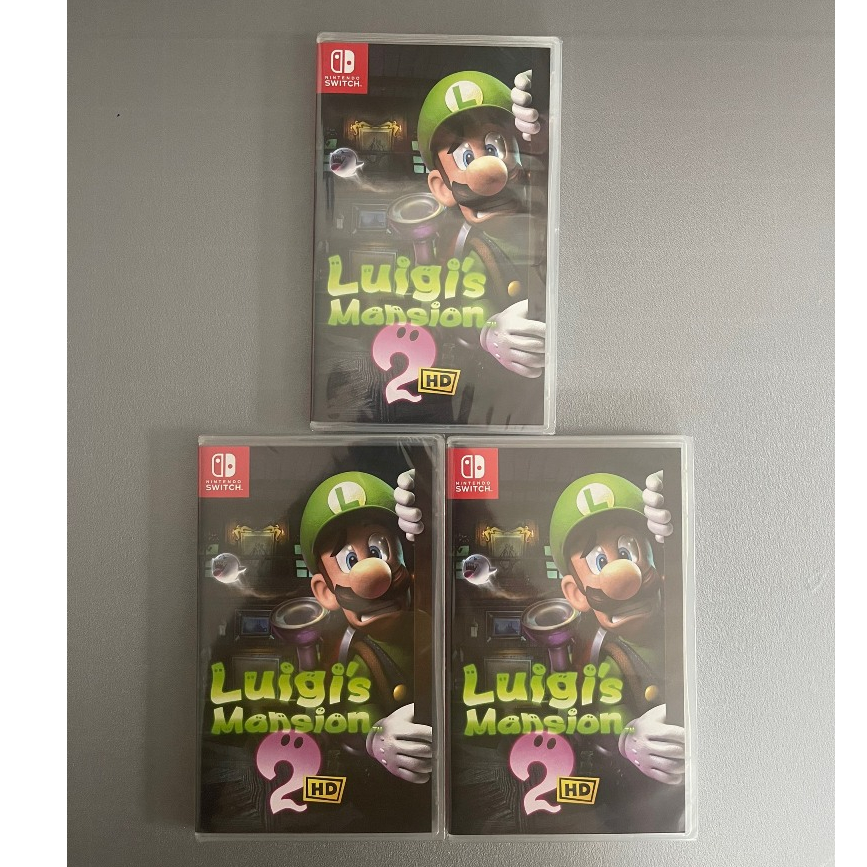 Đĩa Chơi Game Luigi's Mansion 2 HD Cho Nintendo Switch