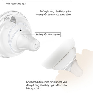 NÚM TI SILICON THAY THẾ BÌNH SỮA MOYUUM