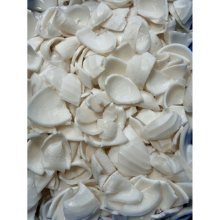 (Hoả Tốc HCM) Cơm Dừa Non Bánh Tẻ Cấp Đông - Đã làm sạch vỏ lụa (Hình Thật 100%)