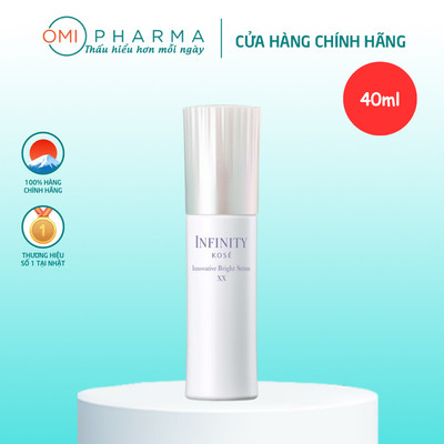 Serum Dưỡng Trắng Da Chống Lão Hóa Infinity Kosé Innovative Bright Serum XX Nhật Bản 40ml
