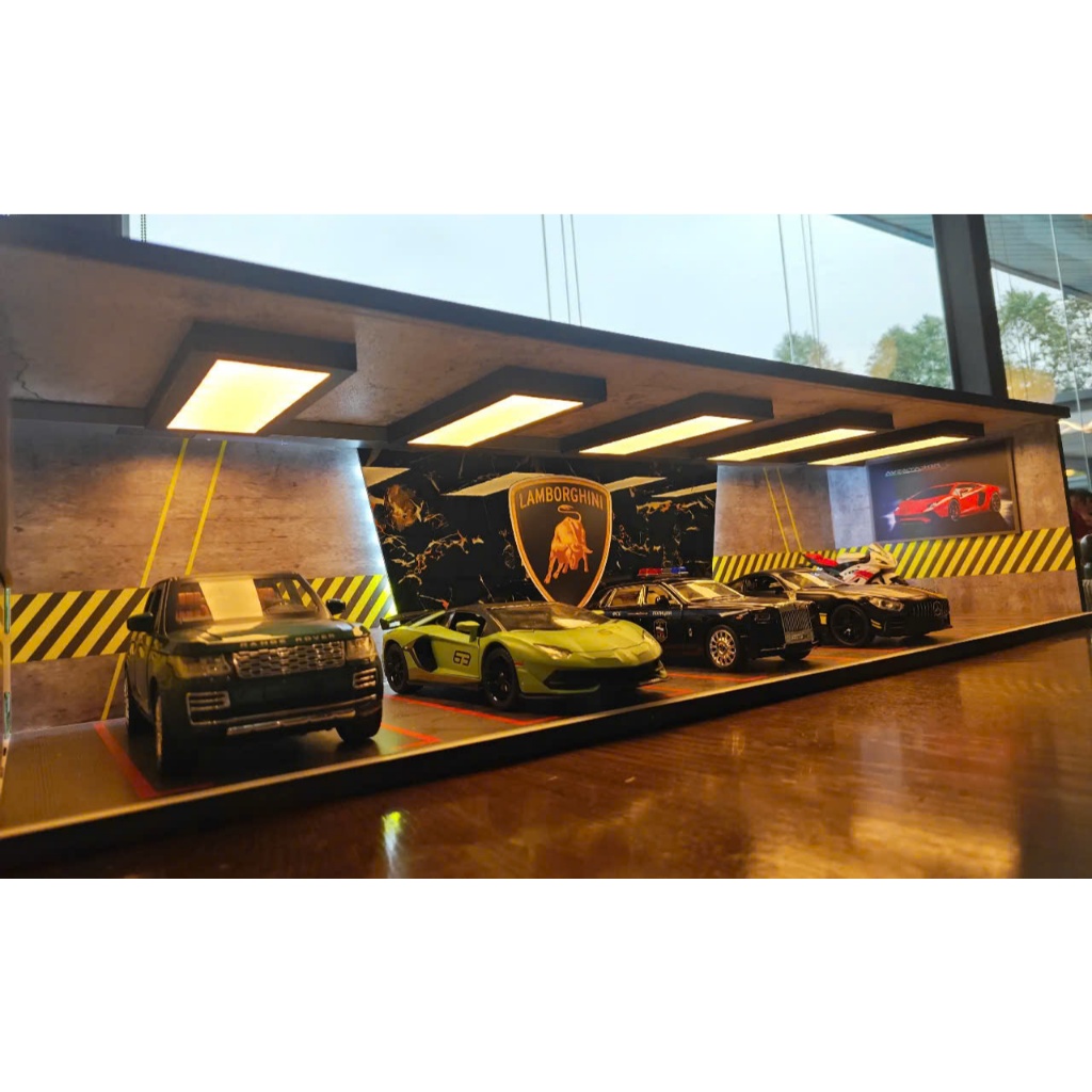 Bộ KIT lắp ráp Garage trưng bày xe