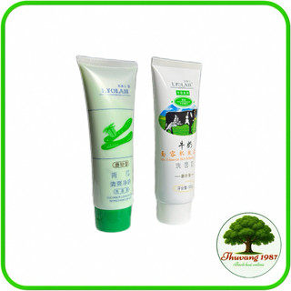 Sữa rửa mặt LYOLAN 120g sạch sâu dưỡng ẩm dịu nhẹ cho da nội địa trung
