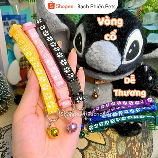  Vòng cổ dễ thương cho thú cưng và cún mèo cưng vòng cổ cho mèo - Bạch Phiến Pets 