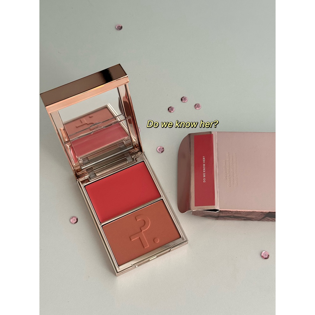    Sephora US   Má hồng 2 ô dạng phấn & dạng kem màu mới của Patrick Ta 