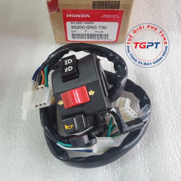 Cặp cùm công tắc Dream lùn - 35200-GN5-730/ 35150-GN5-740