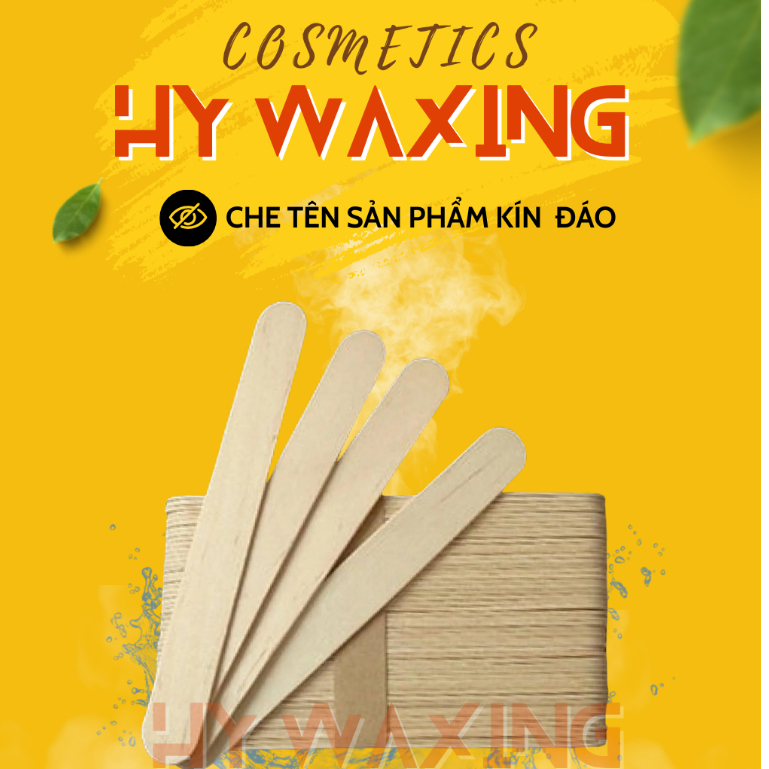 Combo 5 Que Gỗ Đè Lưỡi Phết Sáp Tiện Dụng 1000