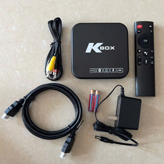 Android Box KBOX 4+32GB,Android 13.0 4K WIFI băng tần kép, kết nối Bluetooth,Xem youtube,truyền hình