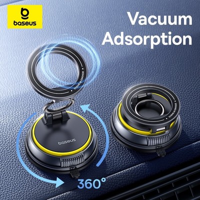 [MỚI VỀ T4.2026] Giá đỡ điện thoại ô tô từ tính Baseus PrimeTrip VC2 Flex Magnetic Car Mount Suction New Version