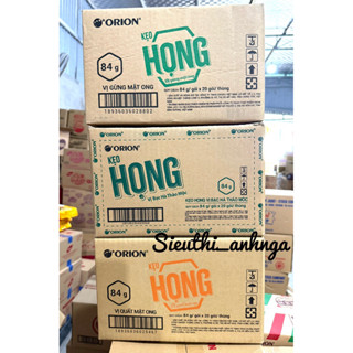  Nguyên Thùng Kẹo Họng Orion 20 gói x 87,5g Đủ Vị 