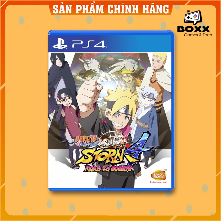 Đĩa Game Naruto Shippuden Ultimate: Ninja Storm 4 Road to Boruto PS4