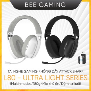  Tai nghe gaming không dây Attack Shark - L80 Pro Multi-modes  