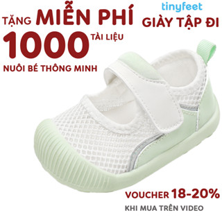 Giày Tập Đi Cho Bé Đế Mềm Chống Bẹt Chân TINYFEET WJ03 Cho Bé Trai Bé Gái Từ 1 Tuổi 2 Tuổi