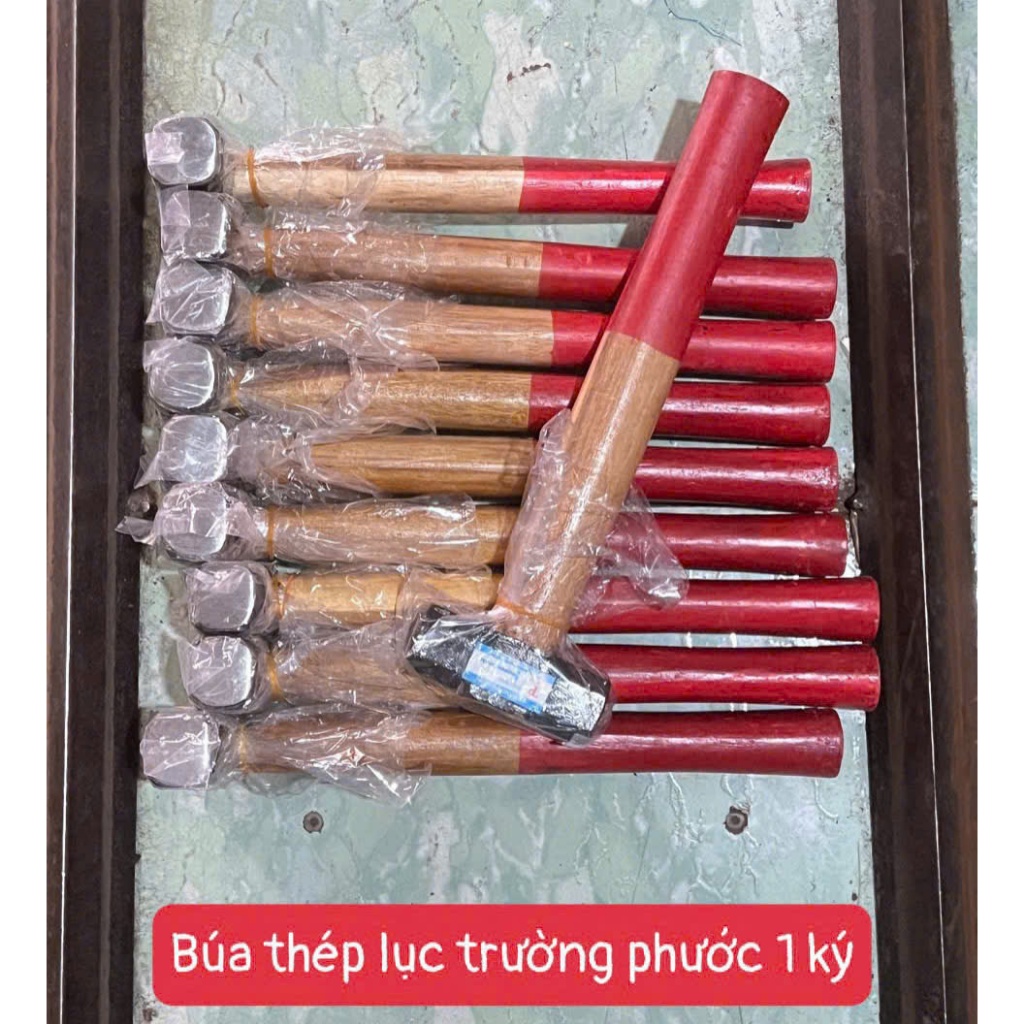 Búa đóng đinh, BÚA thép cán gỗ nhiều size, dụng cụ đóng đinh TRƯỜNG PHƯỚC