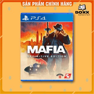 Đĩa Game Mafia: Definitive Edition PS4