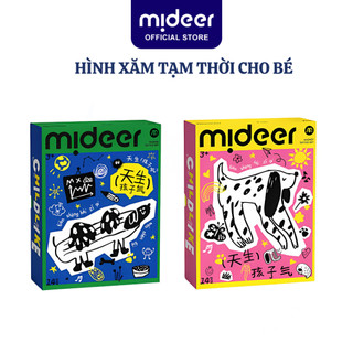  Hình xăm tạm thời cho bé Mideer hình dán sticker Naturally Playful Tattoo Stickers Basic Edition 