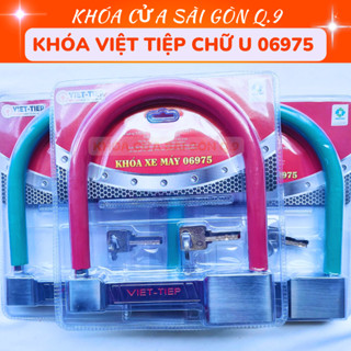  Khoá chữ U Việt Tiệp xe máy 06975 - BH 12 tháng 