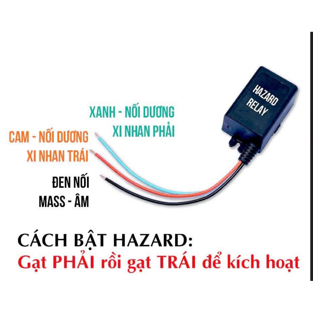 chớp xi nhan ưu tiên hazard cho mọi dòng xe cbr150r gsx mt15 tfx fz150 xsr155 fz155 winner ex sh nvx