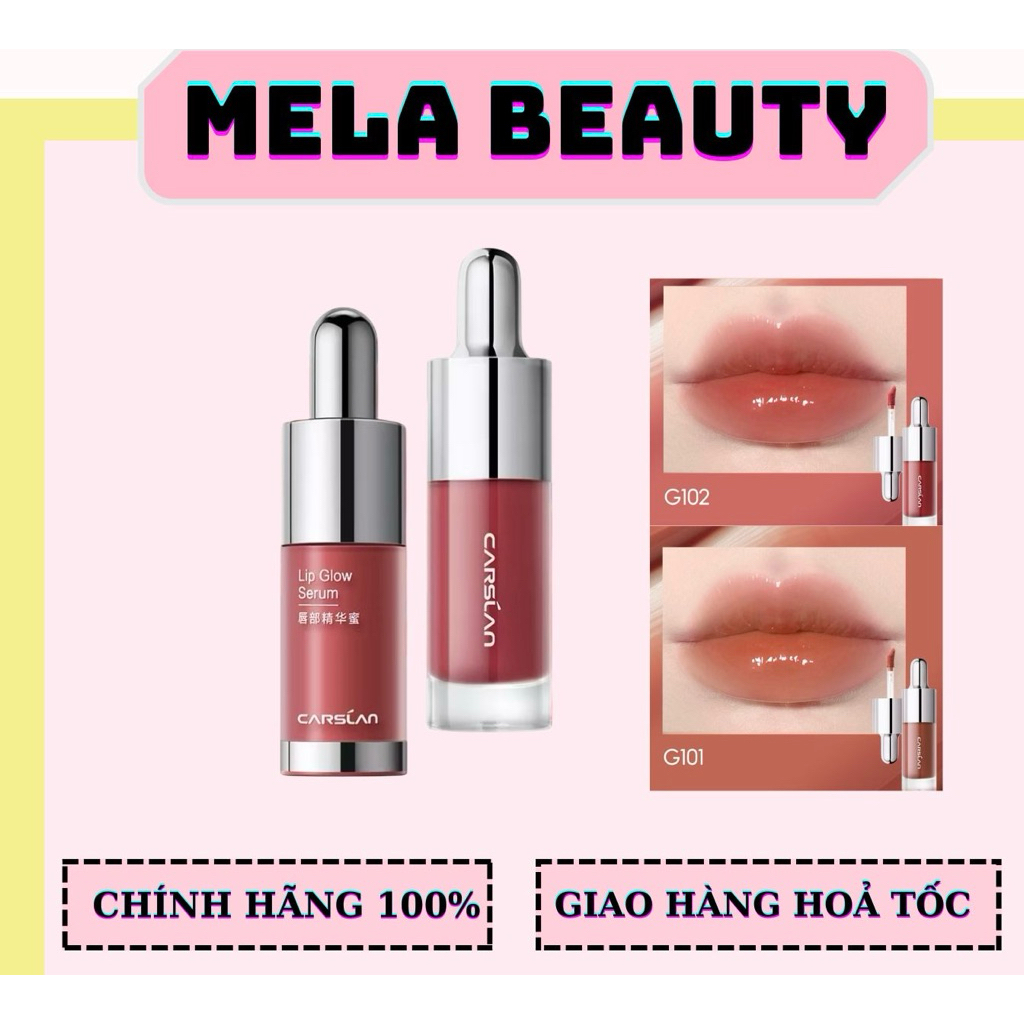 [ CARSLAN ] Son tint dưỡng ẩm CARSLAN son bóng trang điểm và chăm sóc da trong một 4.5g