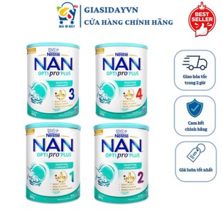   HSD 2027  Sữa Nestle Nan Việt Optipro Plus 400g 800g 1.5kg - Sữa Bột Công Thức 