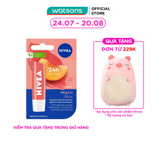 Son Dưỡng Môi Đào Nivea 4.8g