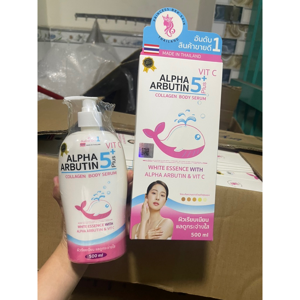  Kem Dưỡng Thể Body Trắng Da ALPHA Arbutin 5+ Plus 