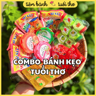 COMBO Bánh Kẹo Tuổi Thơ - Đồ Ăn Vặt Tuổi Thơ