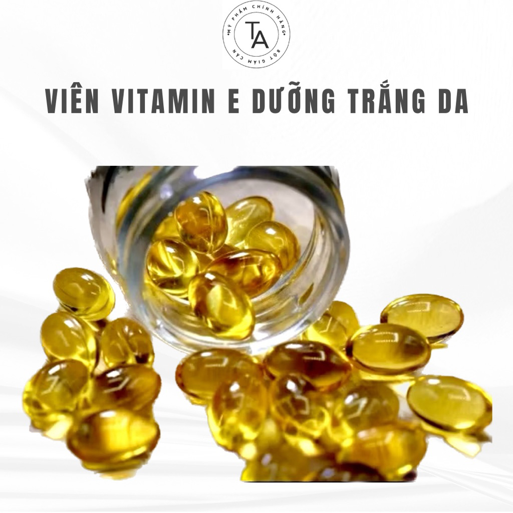 DATE 01.2029 10-20-50 VIÊN VITAMIN E DƯỠNG TRẮNG DA
