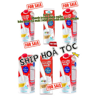  Combo 6 hộp - Sữa thanh trùng Meiji đỏ  6 hộp  946ML 