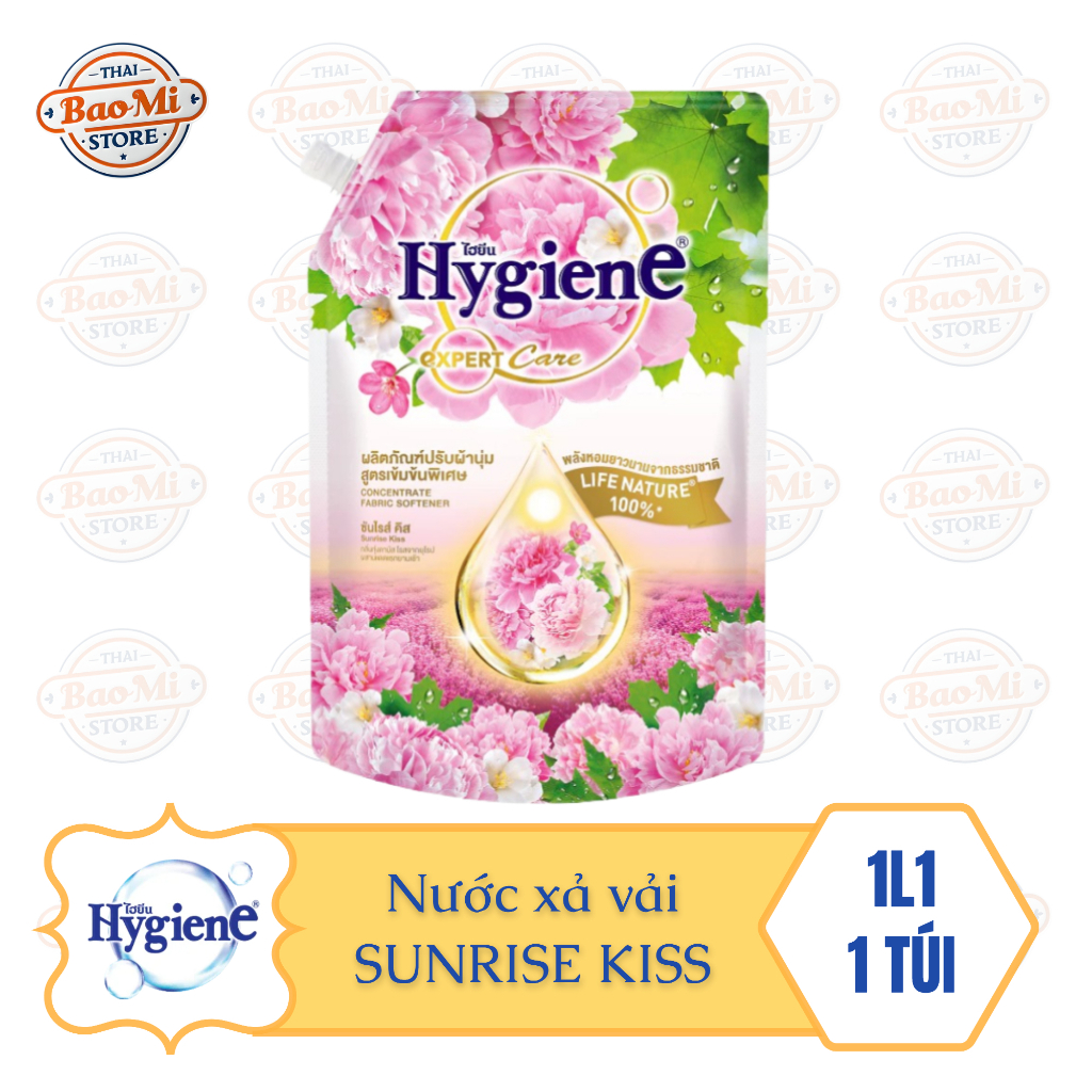 NƯỚC XẢ VẢI HYGIENE 1000ML THÁI LAN [MÀU HỒNG NATURE]