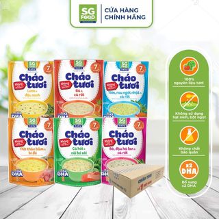 [Đủ Vị] [2026] Cháo Tươi Dinh Dưỡng Cho bé từ 7 tháng tuổi