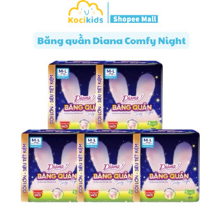 Băng vệ sinh quần, Băng sản dịch cho mẹ sau sinh Diana Comfy Night chống tràn 360 độ size L-XL vòng hông 70-105cm