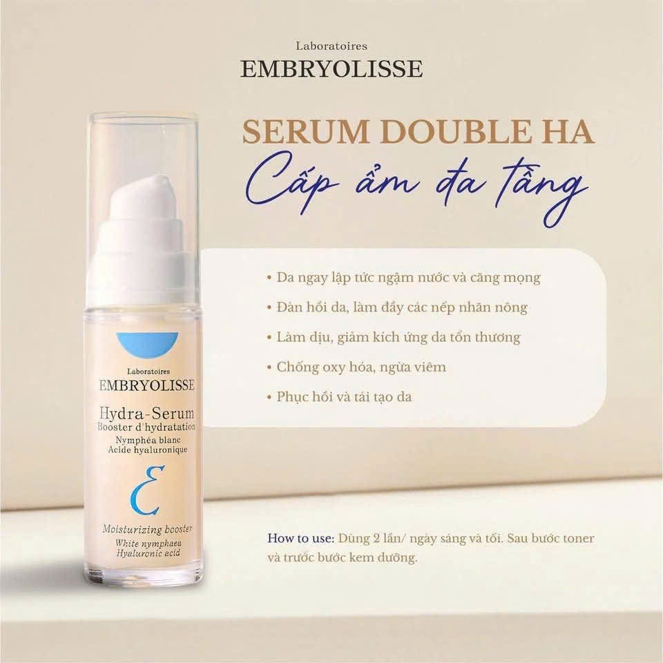Serum Cấp Ẩm Đa Tầng Embryolisse Hydra-Serum 30ml