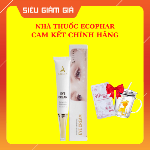 ECO5- Kem Dưỡng Da Mắt Abera 15ml - Làm Mờ Thâm Mắt, , Nếp Nhăn Mắt, Vết Chân Chim, Dưỡng Da Sáng Mi