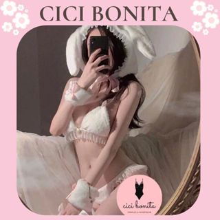 [Cao Cấp] Set Cosplay Thỏ Trắng Kèm Nón Xinh Yêu CP168 CICI BONITA HCM