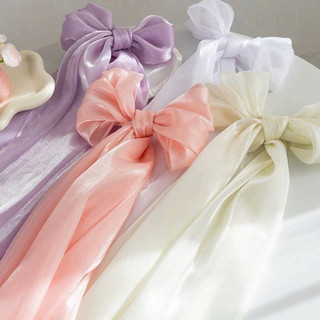 Vải lụa ánh xà cừ làm nơ size 50cm x 1.5m