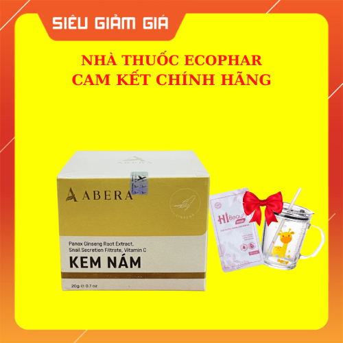 Kem nám da Abera dưỡng trắng da tự nhiên - NT ECOPHAR