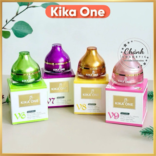Kem Kika One V6 V7 V8 V9 Thảo Mộc Thiên Nhiên Dưỡng Trắng, Tái Tạo, Nám, Tàn Nhang, Lão Hoá 24g